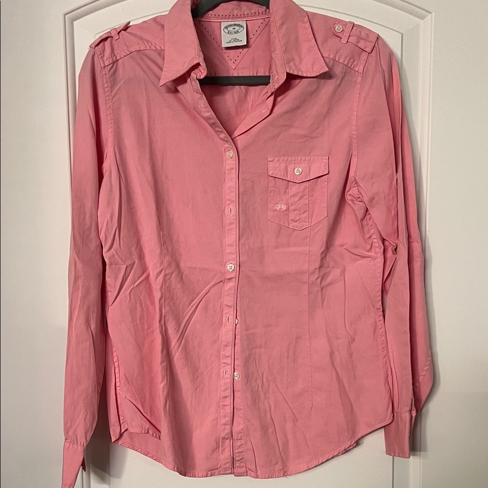 Brooks Brothers Pink Button-Up Shirt
